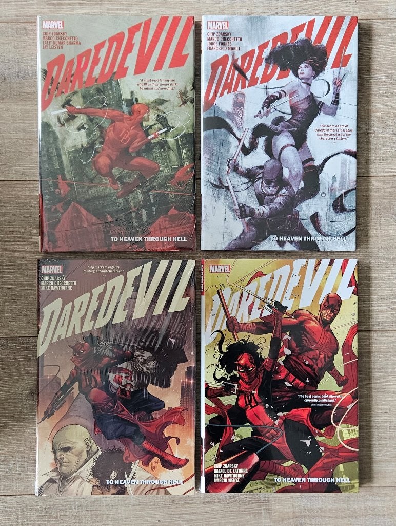 Daredevil - To Heaven Through Hell 1 - 4 hc - complete serie, Boeken, Strips | Comics, Amerika, Chip Zdarski, Complete serie of reeks