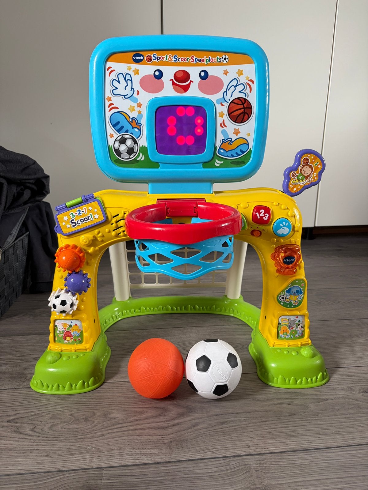 Vtech sport en scoor speelplaats, Kinderen en Baby's, Speelgoed | Vtech, Ophalen, Gebruikt