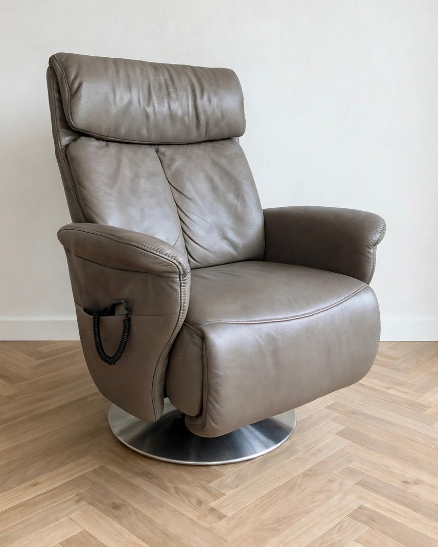 Meubelzorg sta op stoel en relax fauteuil, maat XL/XXL, Ophalen, Gebruikt, Leer, 75 tot 100 cm