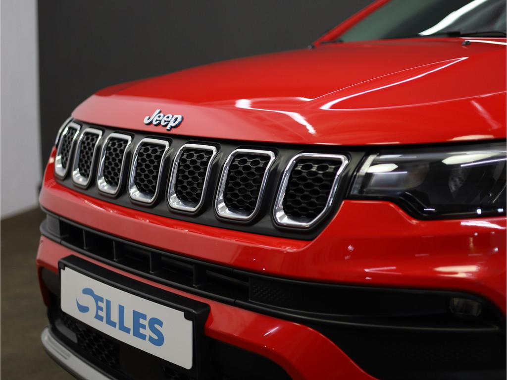 Jeep Compass 4xe 190 Plug-in Hybrid Electric Limited | SOH 9, Automaat, Leder en Stof, Bedrijf, Vierwielaandrijving