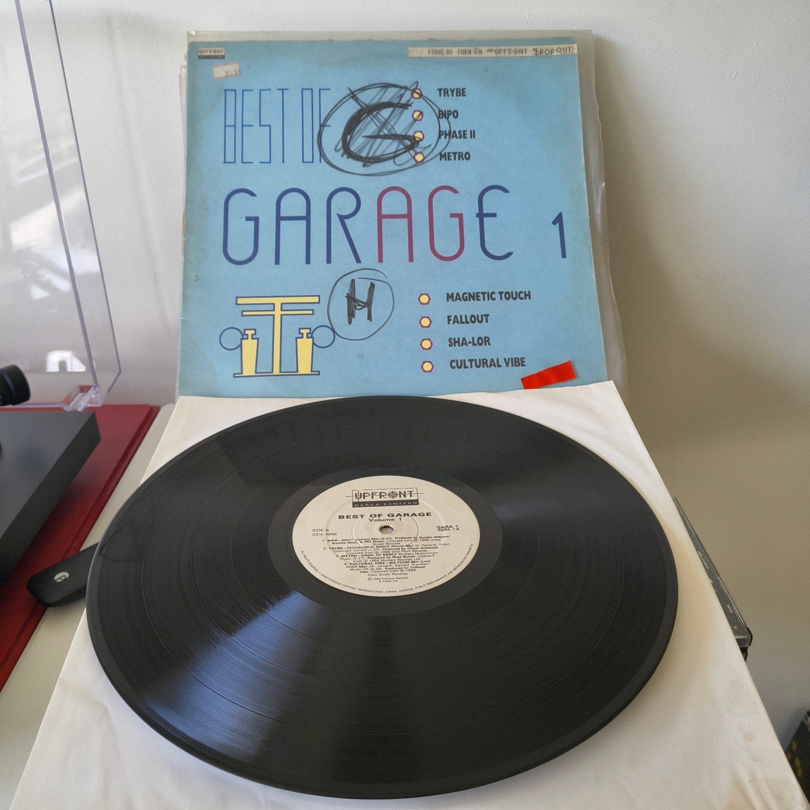 Best Of Garage 1 - Upfront 1989 (LP, compilatie), Cd's en Dvd's, LP, Gebruikt, House, Ophalen of Verzenden