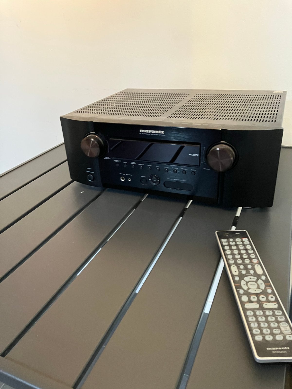 Marantz SR4003 AV Surround Receiver met afstandsbediening, Audio, Tv en Foto, Versterkers en Receivers, Gebruikt, 60 tot 120 watt