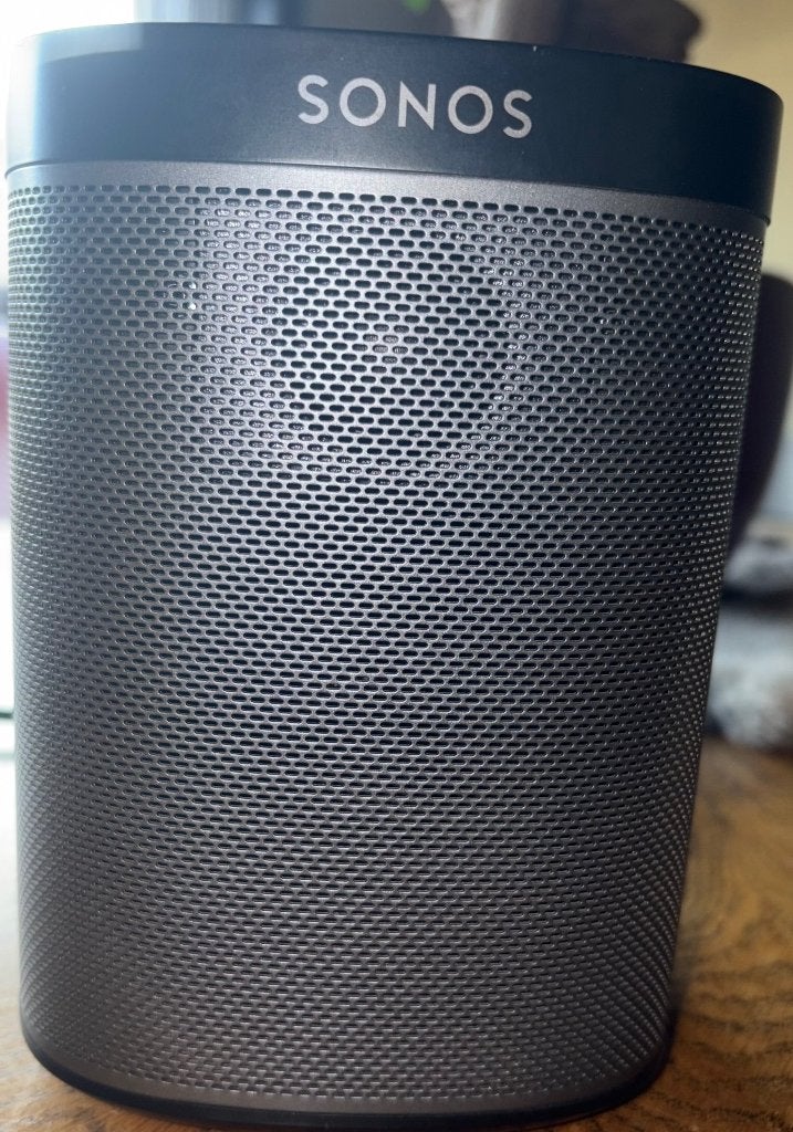 Te koop SONOS play 1 speaker, Ophalen of Verzenden, Zo goed als nieuw, Minder dan 60 watt, Sonos