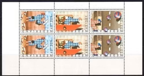 Nederland 1977 - nvph 1150 - blok Kinderzegels  abw, Ophalen of Verzenden, Na 1940, Postfris