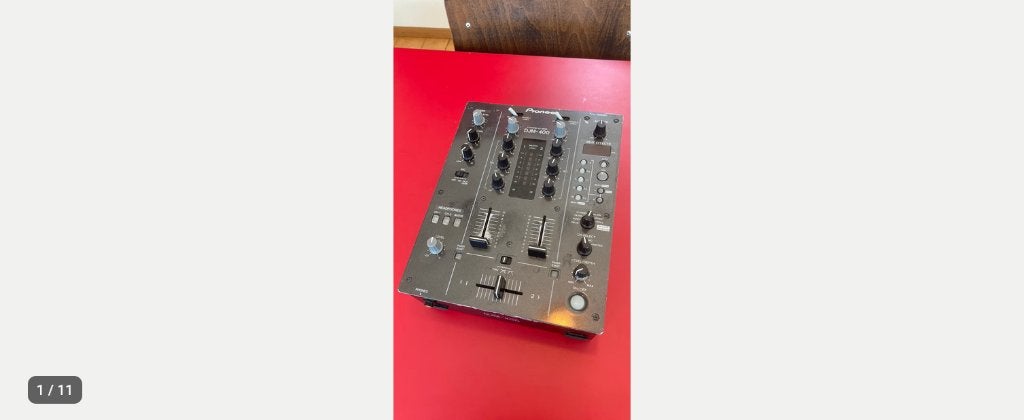 Pioneer DJM-400 Dj mixer 2 kanaals, Ophalen of Verzenden, Gebruikt, Dj-set, Pioneer
