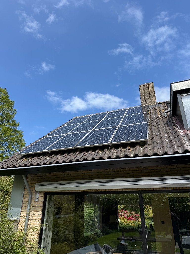 12 zonnepanelen 3.180 Wp met Fronius Symo omvormer, Ophalen, Gebruikt, Compleet systeem, 200 wattpiek of meer