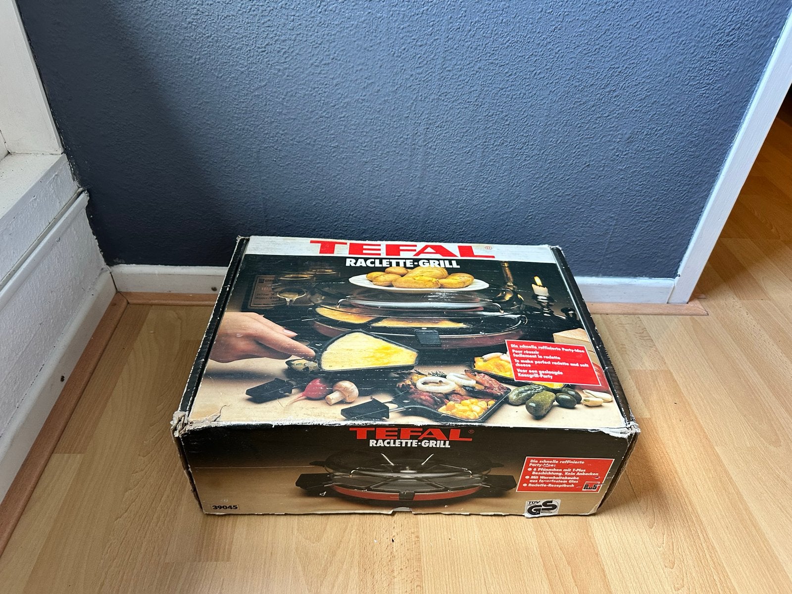 Tefal Raclette-Grill - Compleet in doos, Ophalen, Gebruikt, 4 t/m 7 personen
