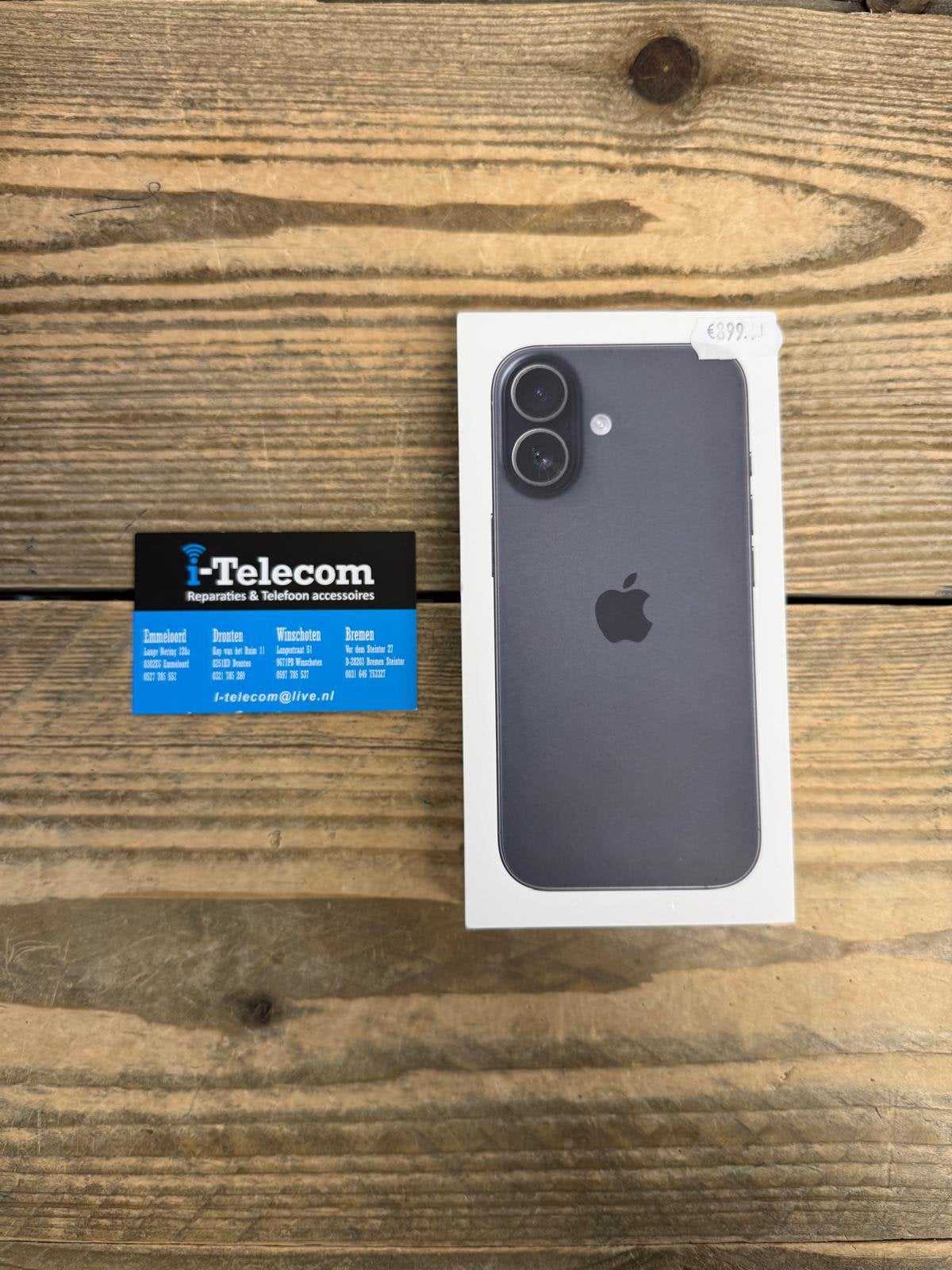 Iphone 17 black 256 GB + 1 jaar apple garantie, Ophalen of Verzenden, Zo goed als nieuw, Overige typen