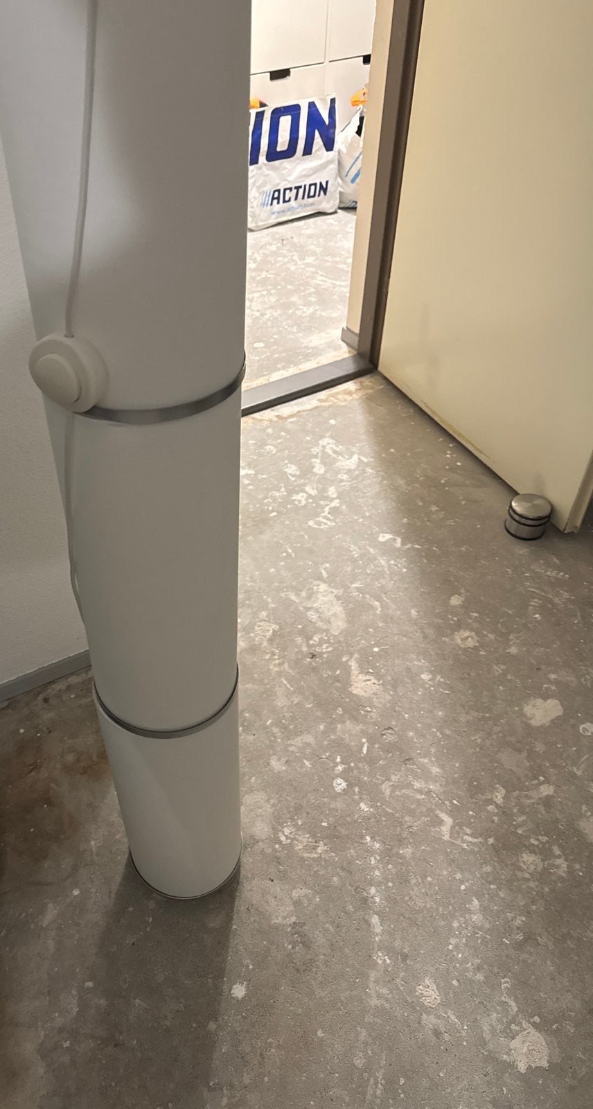 IKEA VIDJA Floor Lamp, Ophalen, Zo goed als nieuw, Kunststof