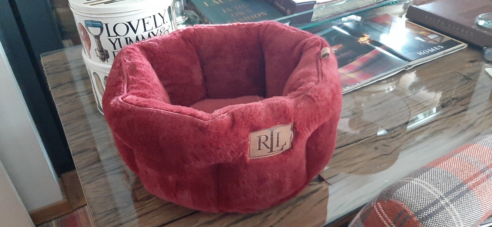 Ralph Lauren hondenmand kattenmand, Dieren en Toebehoren, Ophalen of Verzenden, Zo goed als nieuw, Stof