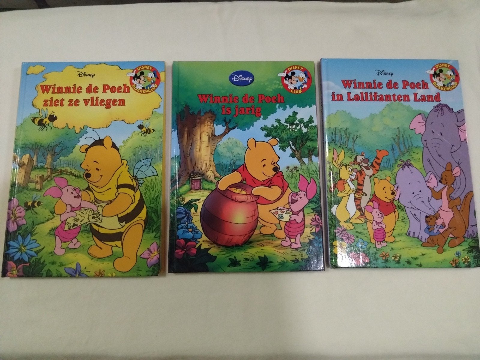 Winnie de Poeh boeken set (3 stuks), Boeken, Ophalen of Verzenden, Gelezen, Walt Disney Company, 2 tot 3 jaar