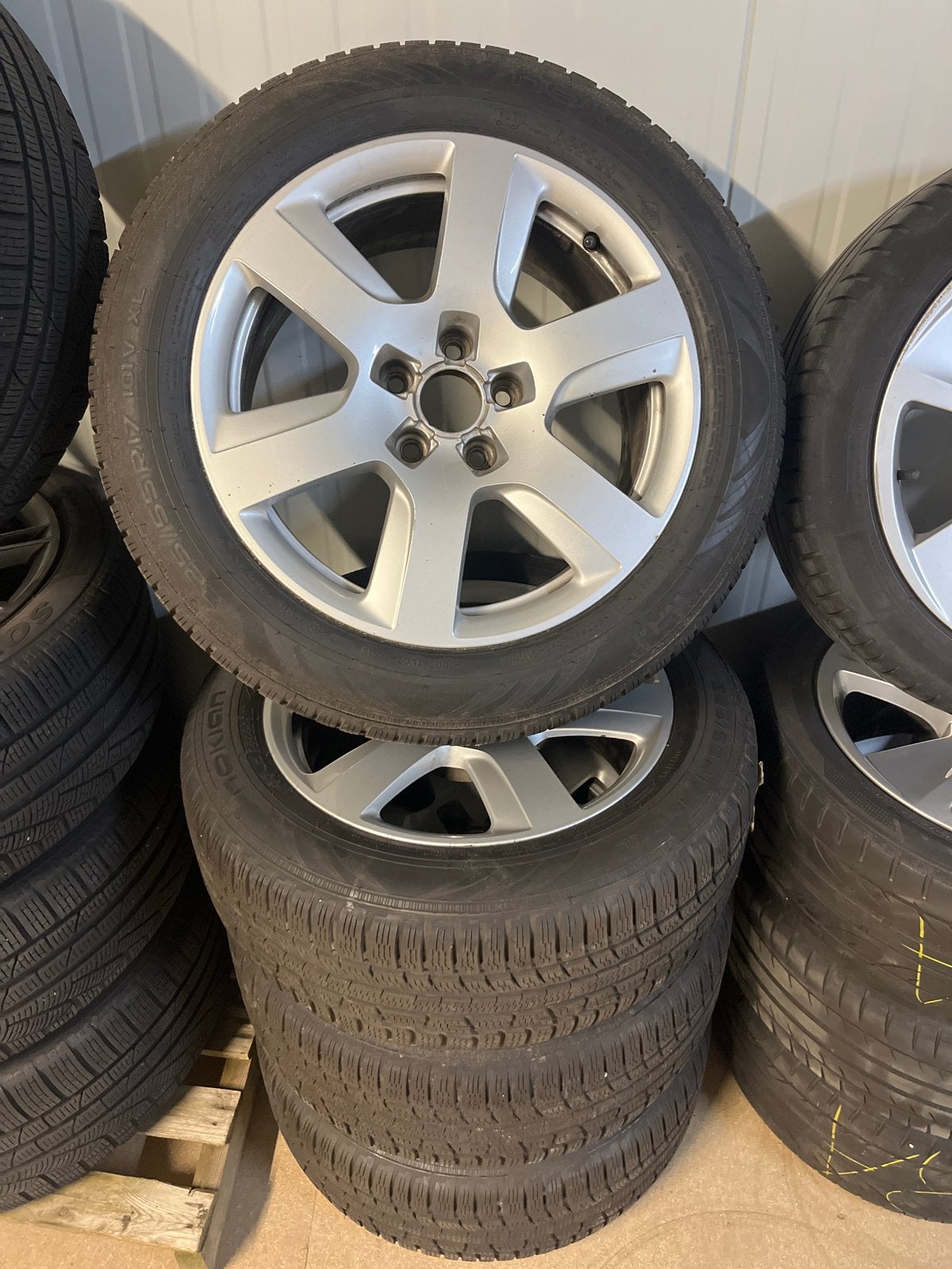 Velgen Audi A6 C6, Auto-onderdelen, Banden en Velgen, Ophalen, Gebruikt, Velg(en), 17 inch