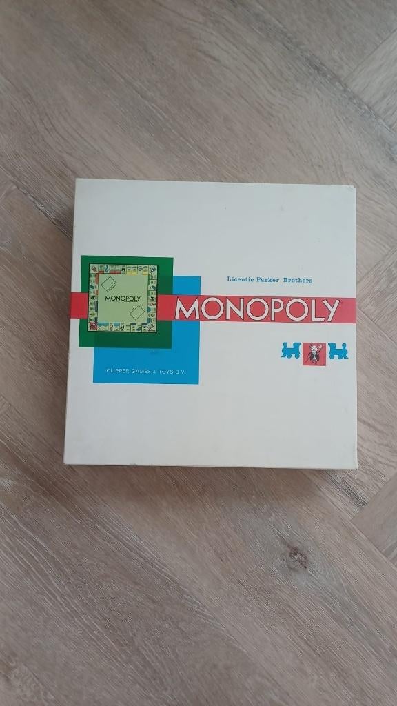bordspel vintage Monopoly Clipper Monopolie zeldzaam, Vijf spelers of meer, Ophalen of Verzenden, Zo goed als nieuw, Monoply