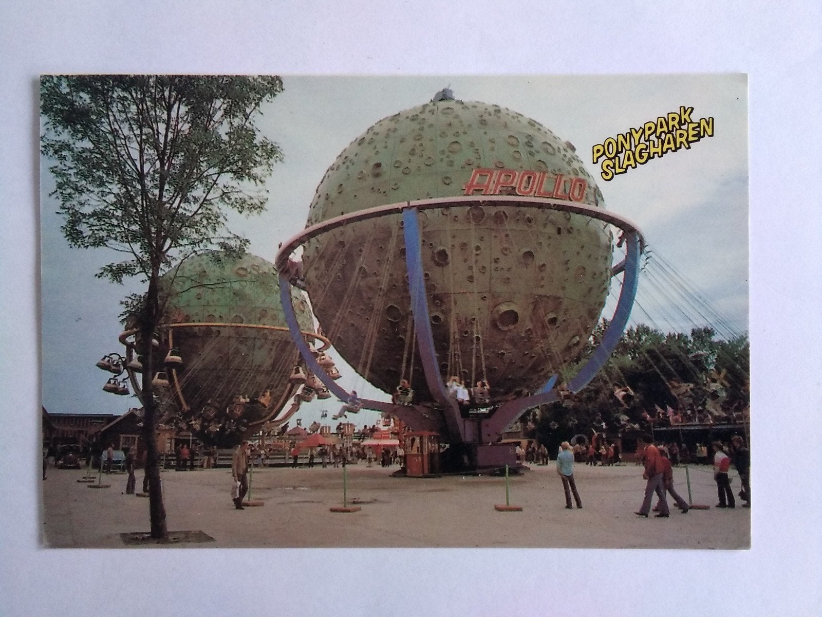 Ansichtkaart Ponypark Slagharen - Apollo jaren '70, Verzenden, 1960 tot 1980, Zo goed als nieuw, Overige onderwerpen