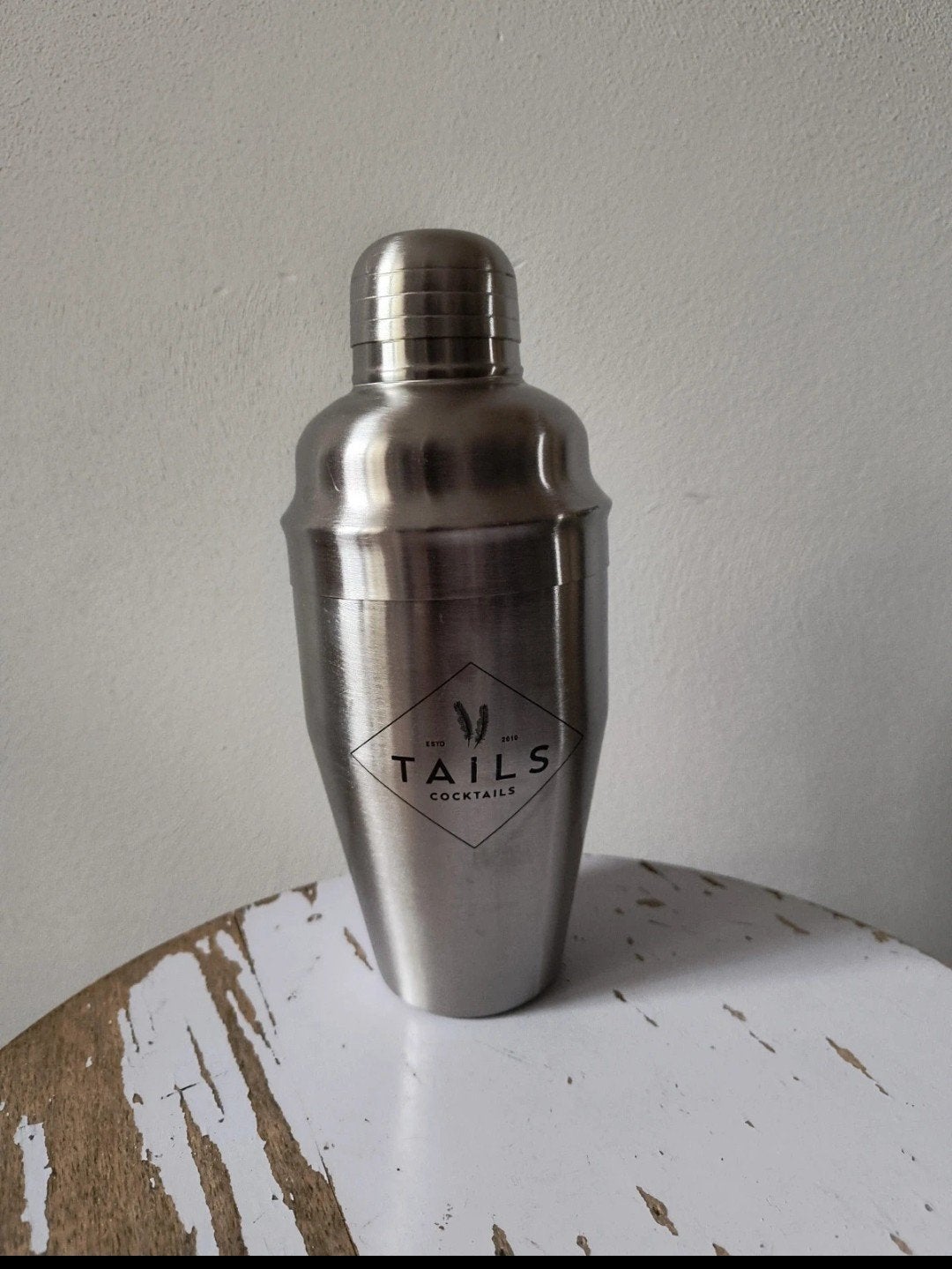 Cocktail Shaker - Tails Cocktails, Overige typen, Zilver, Ophalen of Verzenden, Zo goed als nieuw