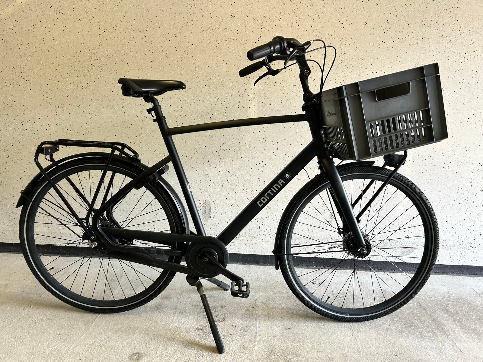 Cortina herenfiets maat 60 met bagagekrat, 57 tot 61 cm, Ophalen, Gebruikt, Overige merken
