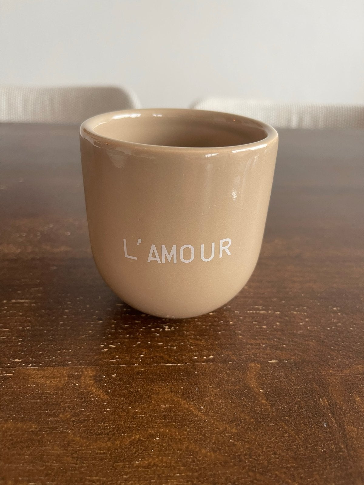 Koffiekopje 'L'amour' van House of Style, Ophalen, Overige merken, Zo goed als nieuw, Overige stijlen