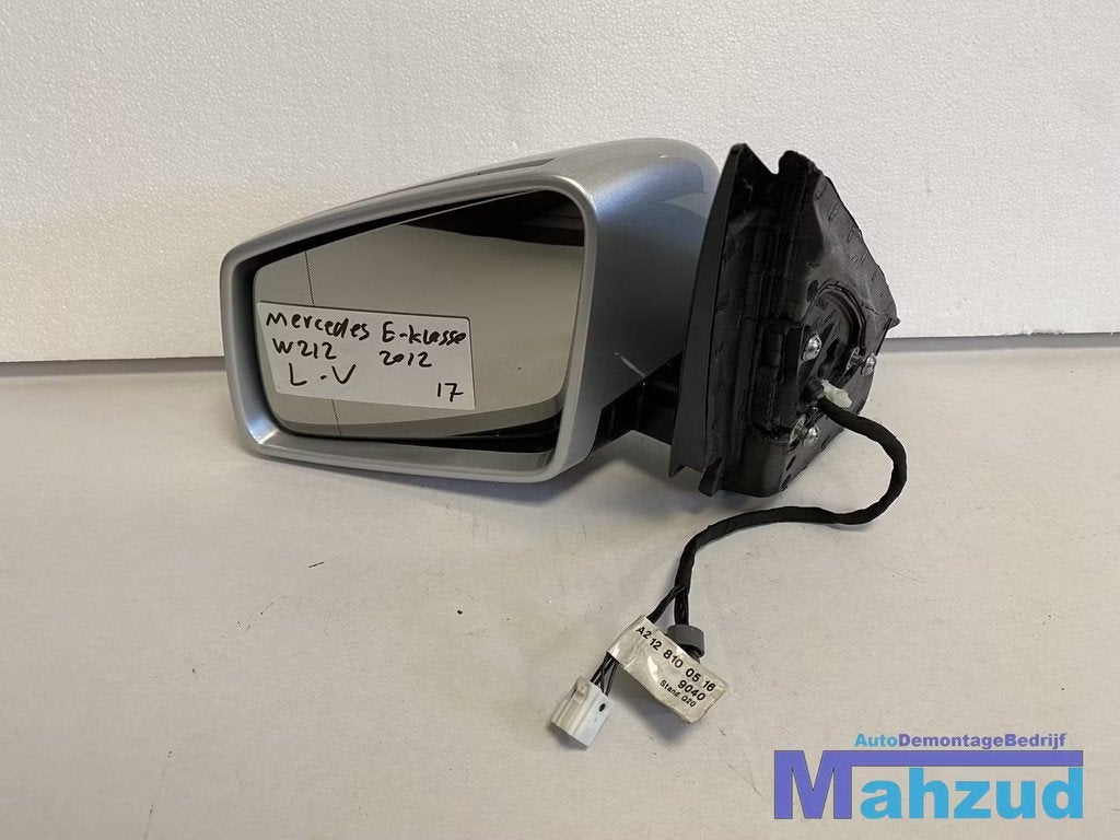MERCEDES E KLASSE W212 Links grijs spiegel elektrisch inklap, Auto-onderdelen, Gebruikt, Mercedes-Benz AG, Mercedes-Benz, Ophalen of Verzenden