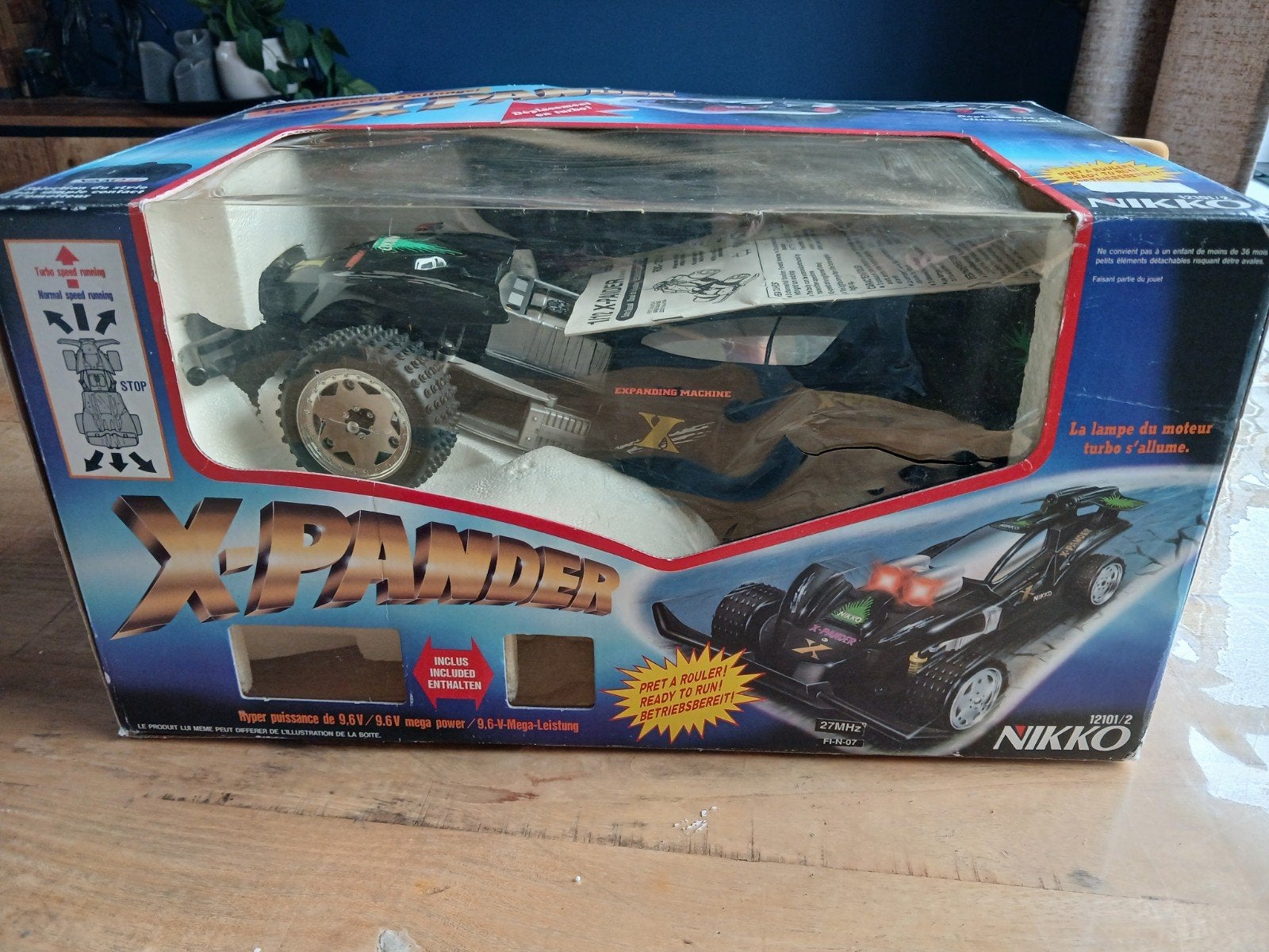 Nikko X-Pander RC Auto - Vintage Afstandsbestuurbare Auto, Elektro, Ophalen of Verzenden, Zo goed als nieuw, Auto onroad
