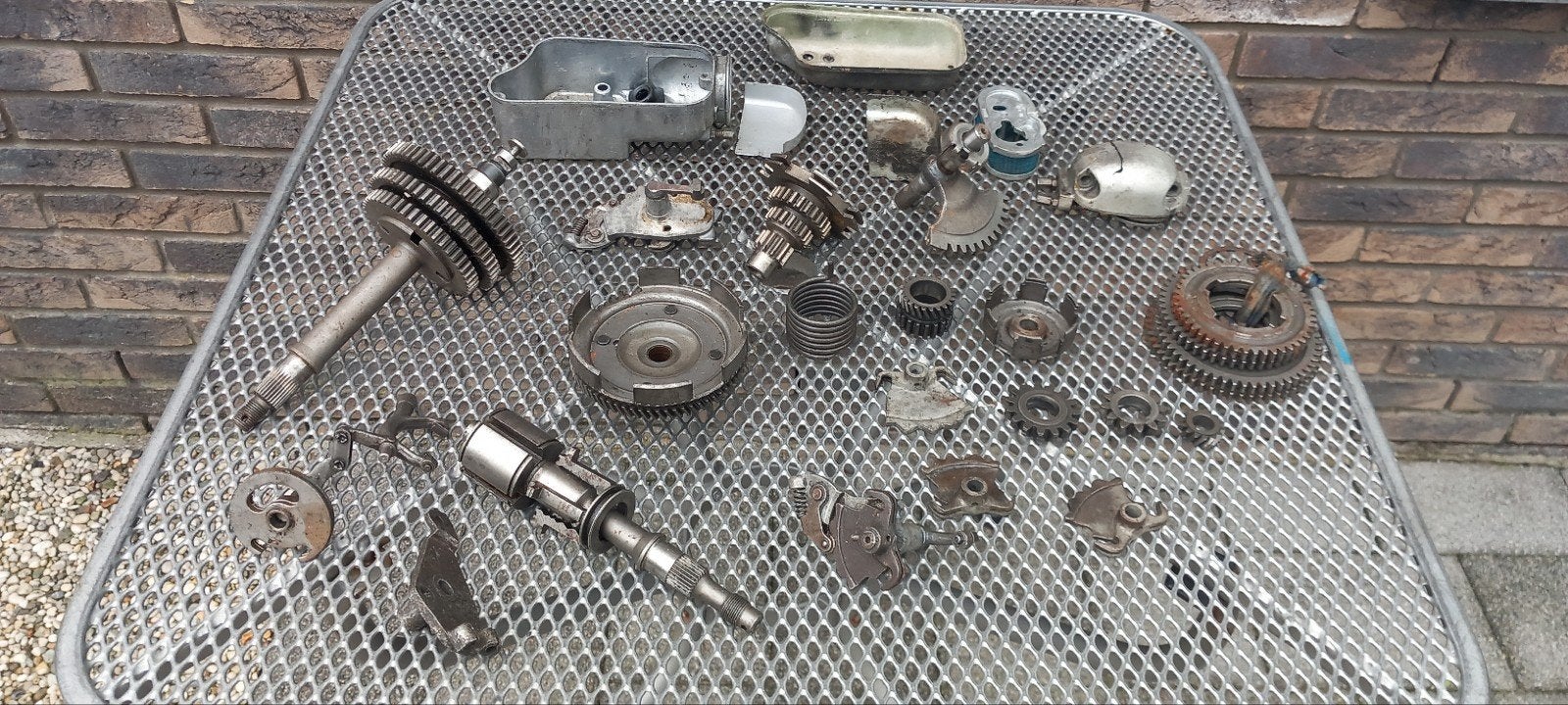 Vespa motoronderdelen oldtimer, Fietsen en Brommers, Ophalen of Verzenden, Gebruikt, Overige typen, Overige merken