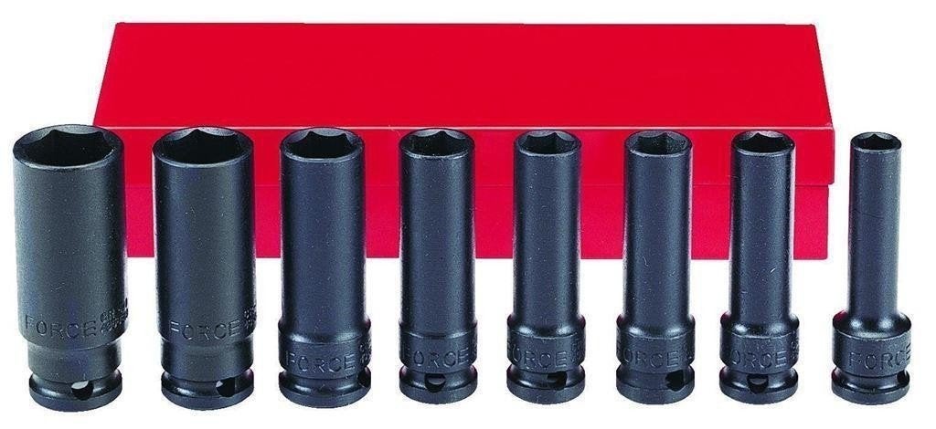 Krachtdoppen set 3/8\" 8-delig Force, Auto diversen, Ophalen of Verzenden, Nieuw