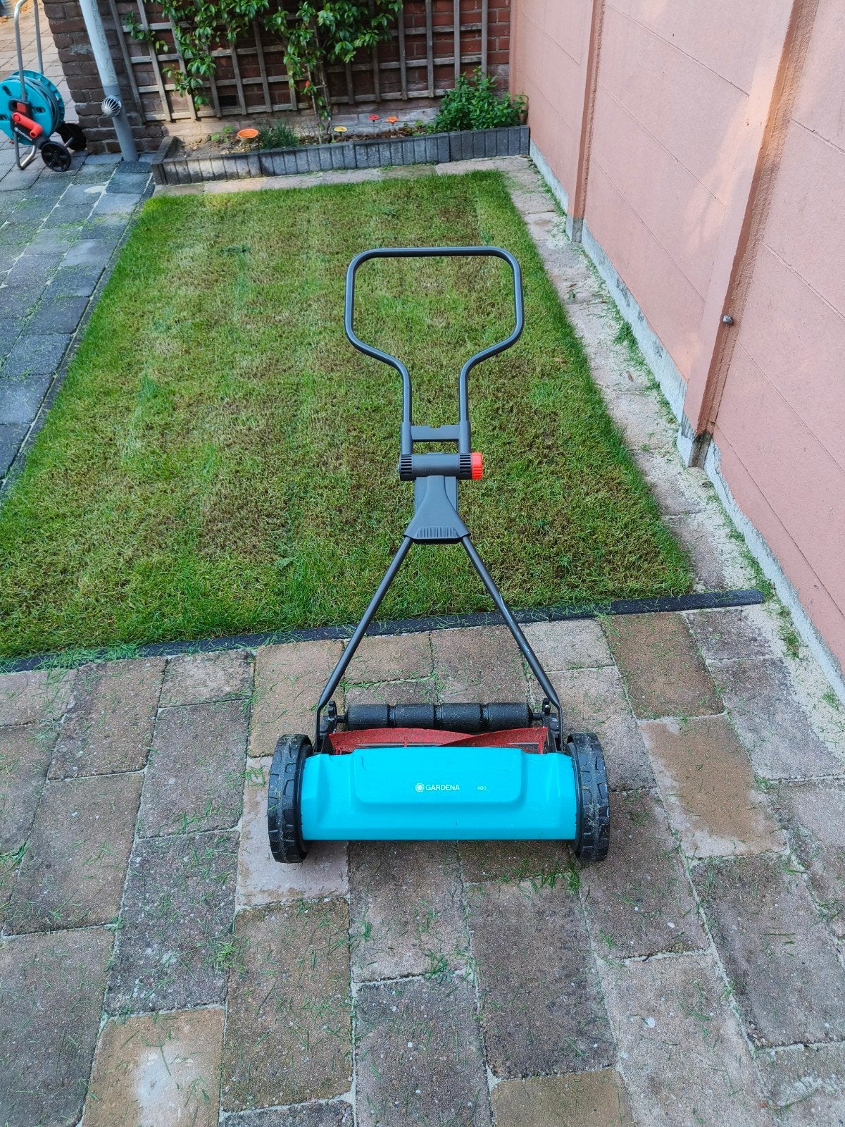 Gardena 400 Handgrasmaaier, Ophalen, Gebruikt, Handgrasmaaier, 40 t/m 49 cm