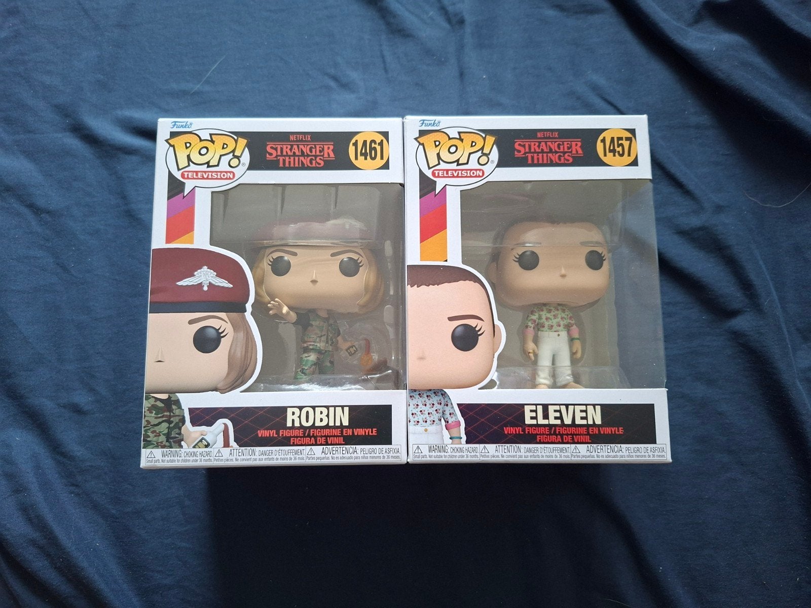 Funko Pop! Stranger Things Robin & Eleven (2 stuks), Verzamelen, Poppetjes en Figuurtjes, Ophalen of Verzenden, Nieuw