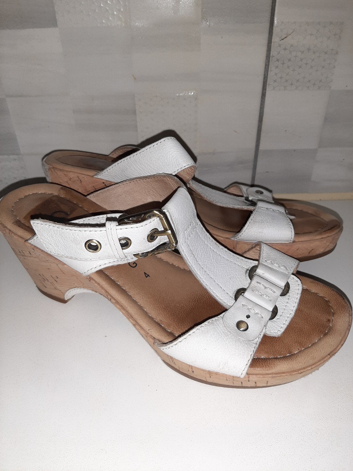 GABOR klompen, Slippers, Verzenden, Wit, Gabor