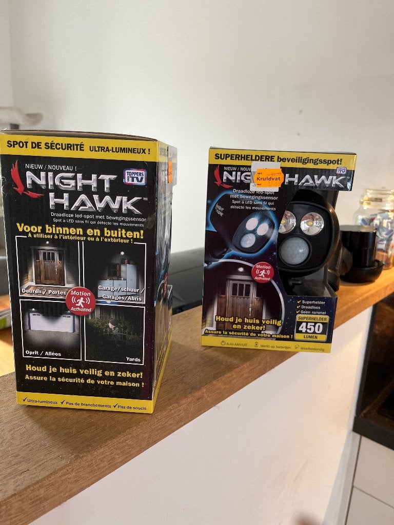 Buiten of binnenlampen met bewegingssensor, Tuin en Terras, Buitenverlichting, Minder dan 50 watt, Wandlamp, Nieuw, Ophalen of Verzenden