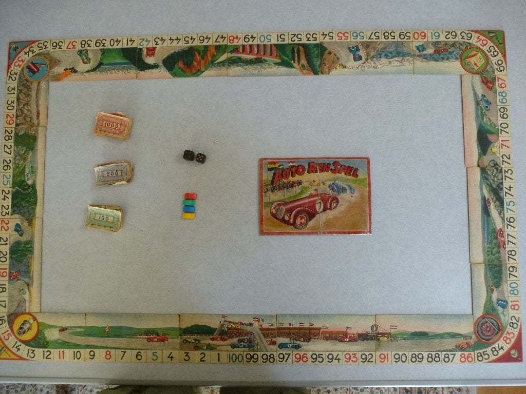 Auto Ren Spel, 1946, Ophalen of Verzenden