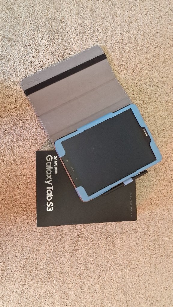 Samsung Galaxy Tab S3 met hoes en S Pen, 9 inch, 32 GB, Galaxy Tab S3, Gps