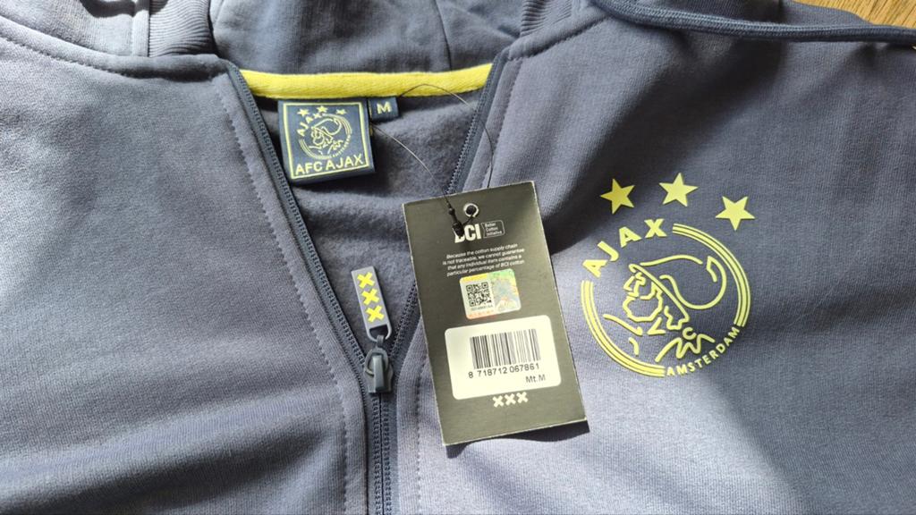 Ajax hoodie mt m nieuw, Ophalen of Verzenden, Nieuw, Overige kleuren