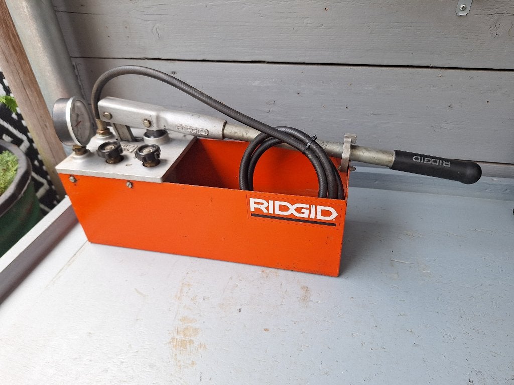 Ridgid 1425 druktestpomp, Ophalen of Verzenden, Gebruikt