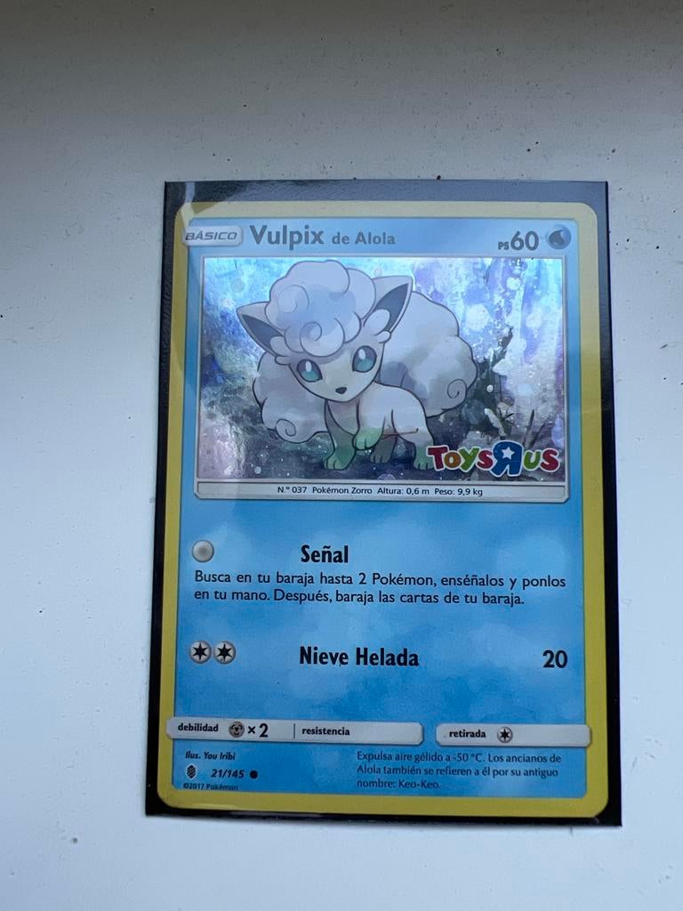 Vulpix alolan uit spanje, Ophalen of Verzenden