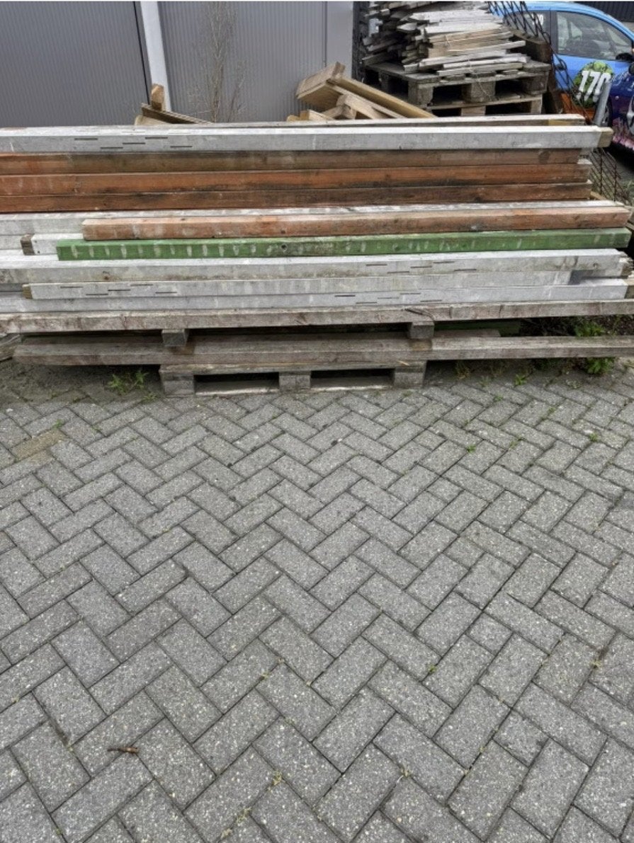 Diverse Metselprofielen, Doe-het-zelf en Verbouw, Ophalen, Gebruikt, Overige typen, Overige houtsoorten