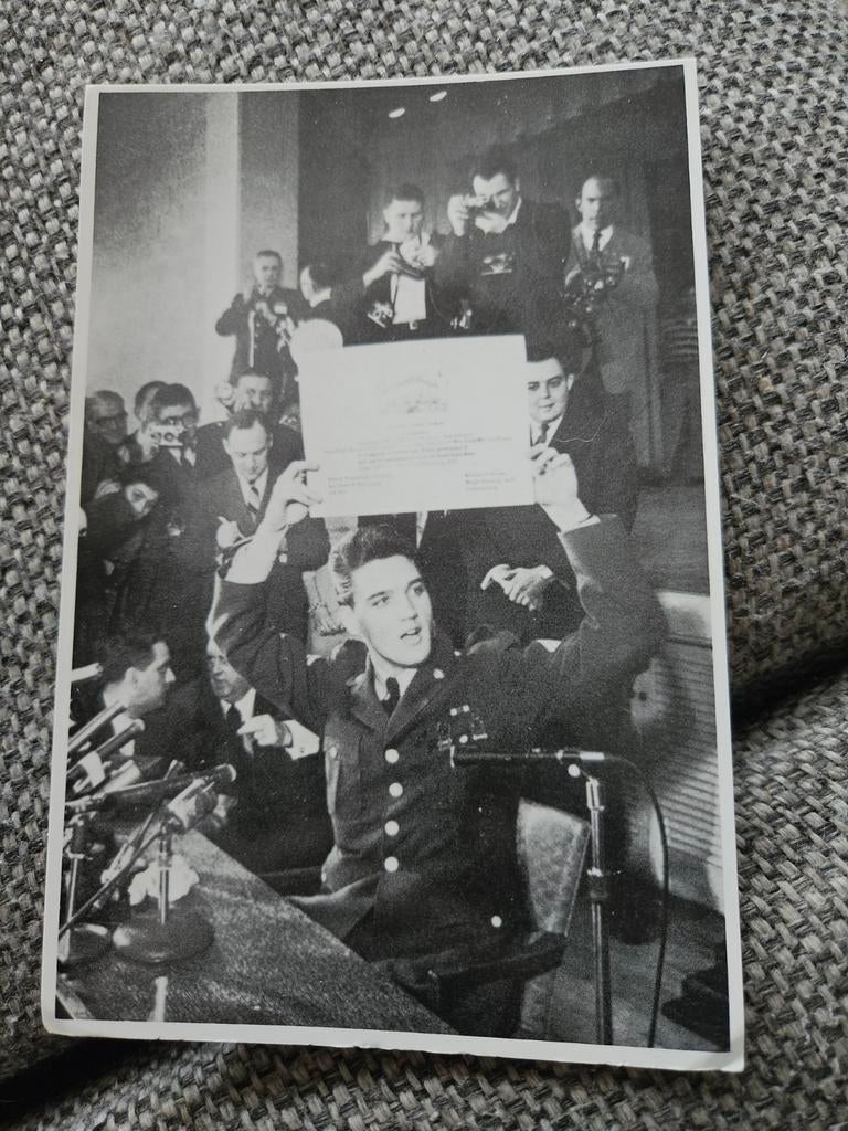 Elvis Presley kaart, Ophalen of Verzenden