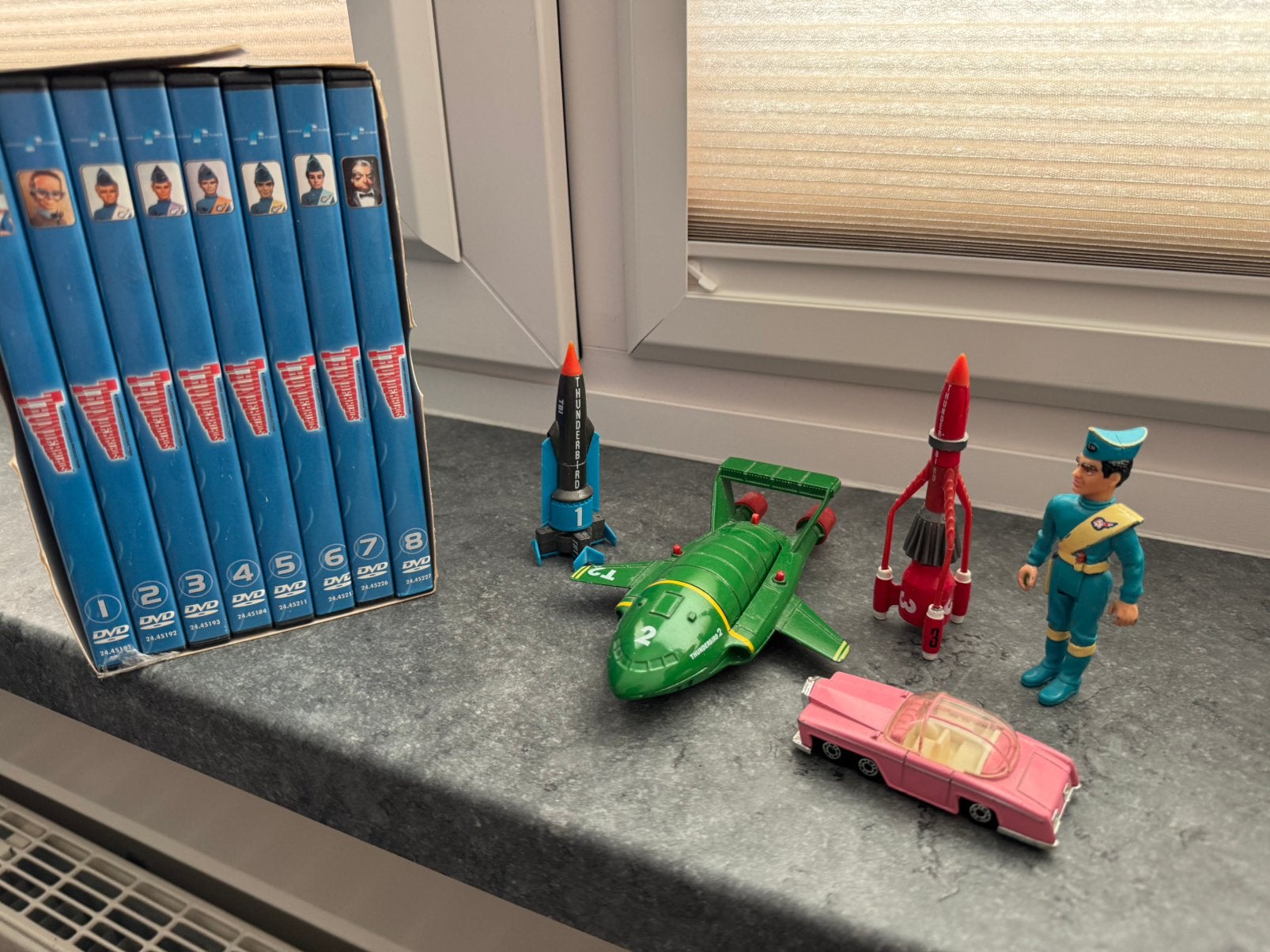 Thunderbirds vintage set, Verzamelen, Speelgoed, Ophalen, Gebruikt