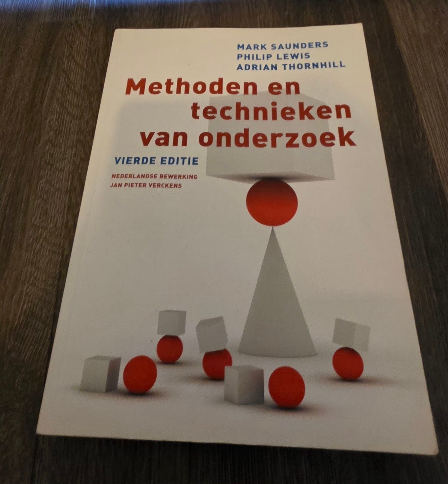 Methoden en technieken van onderzoek – 4e editie, Boeken, Zo goed als nieuw, Gamma, Mark Saunders, Philip Lewis, Adrian Thornhill