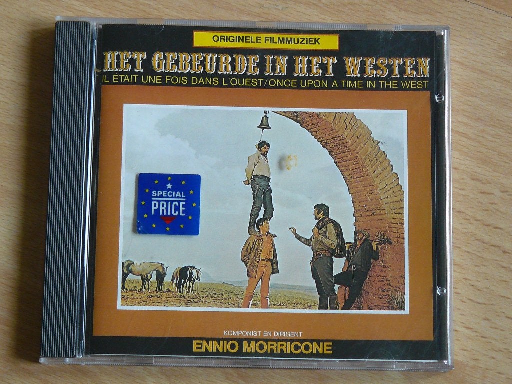 CD Ennio Morricone - Het gebeurde in het westen, Verzenden, Gebruikt