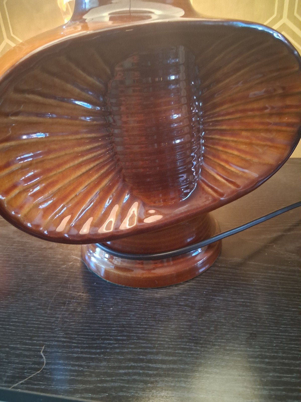 Zeldzame j60/70   PAN Keramik Tafellamp – J'70 Spaceage TOP, Ophalen of Verzenden