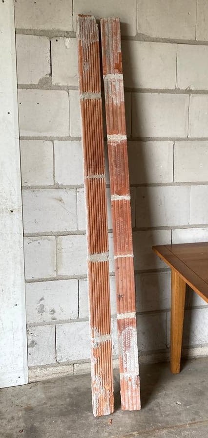 Stalton baksteenlatei, Doe-het-zelf en Verbouw, Ophalen, Gebruikt, Bakstenen