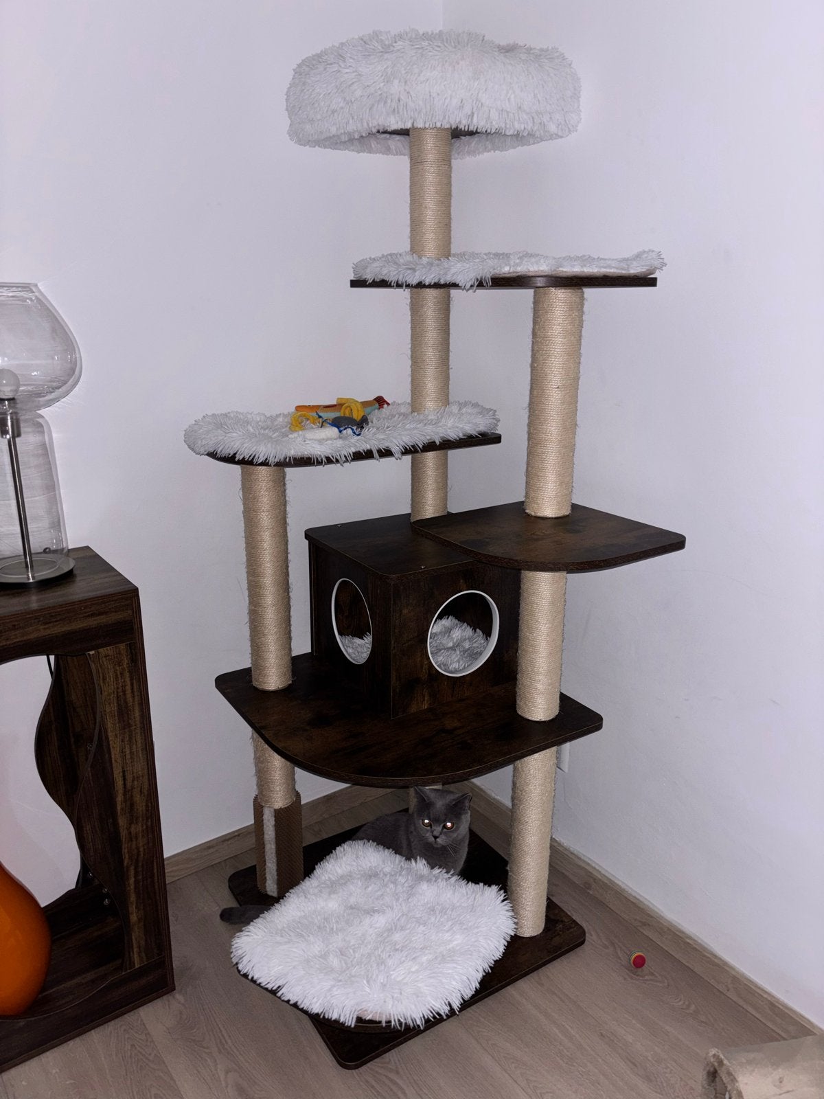 Costway krabpaal 175x65x65 cm, Dieren en Toebehoren, Ophalen, Zo goed als nieuw