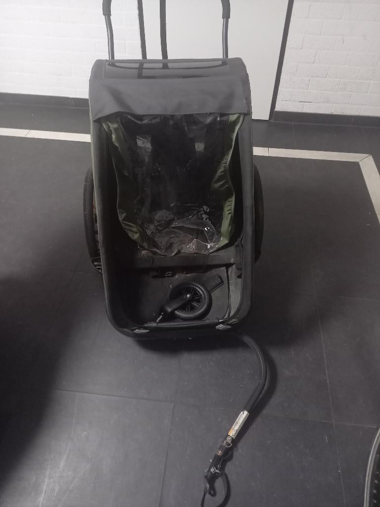 Hamax, Fietsen en Brommers, Fietsaccessoires | Aanhangers en Karren, 80 kg of meer, Ophalen of Verzenden, Zo goed als nieuw, Kinderkar