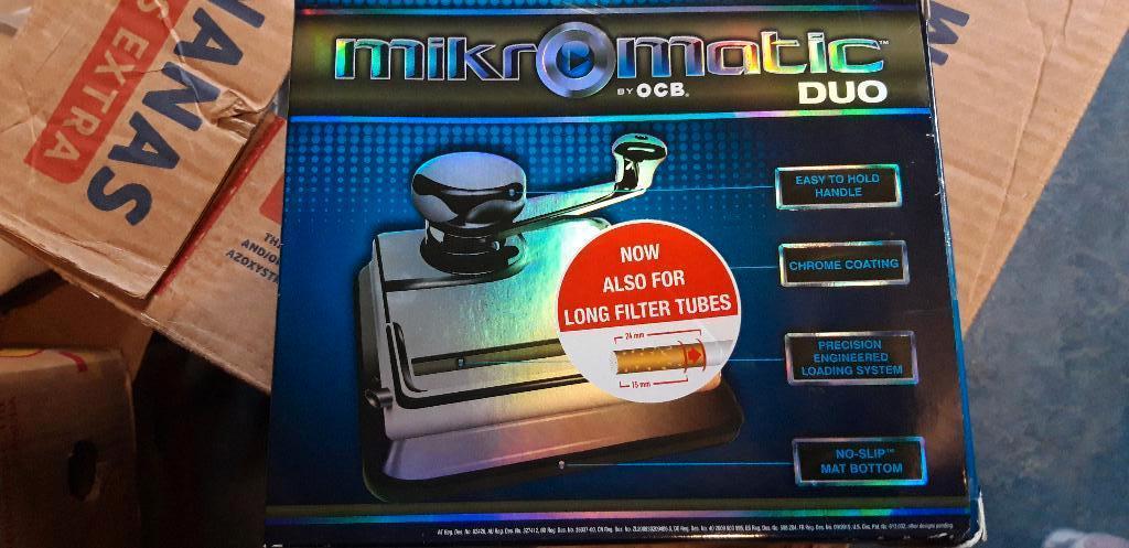 Micromatic Duo Filter sigaretten draaier, Ophalen of Verzenden, Gebruikt