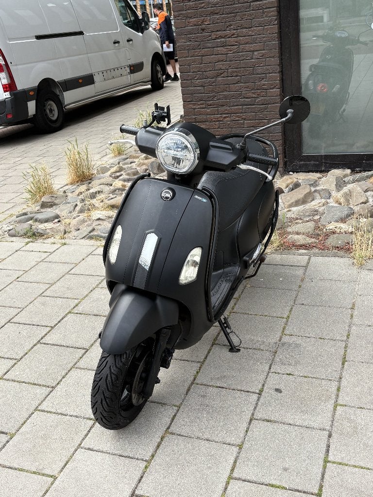 SYM Fiddle 4 2021, net onderhouden, rijdt als nieuw, Fietsen en Brommers, Scooters | SYM, Ophalen, Maximaal 45 km/u, Zo goed als nieuw