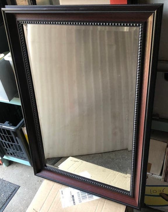 Mooie decoratieve spiegel 55x80 cm, Huis en Inrichting, Woonaccessoires | Spiegels, Ophalen, Zo goed als nieuw, Minder dan 100 cm