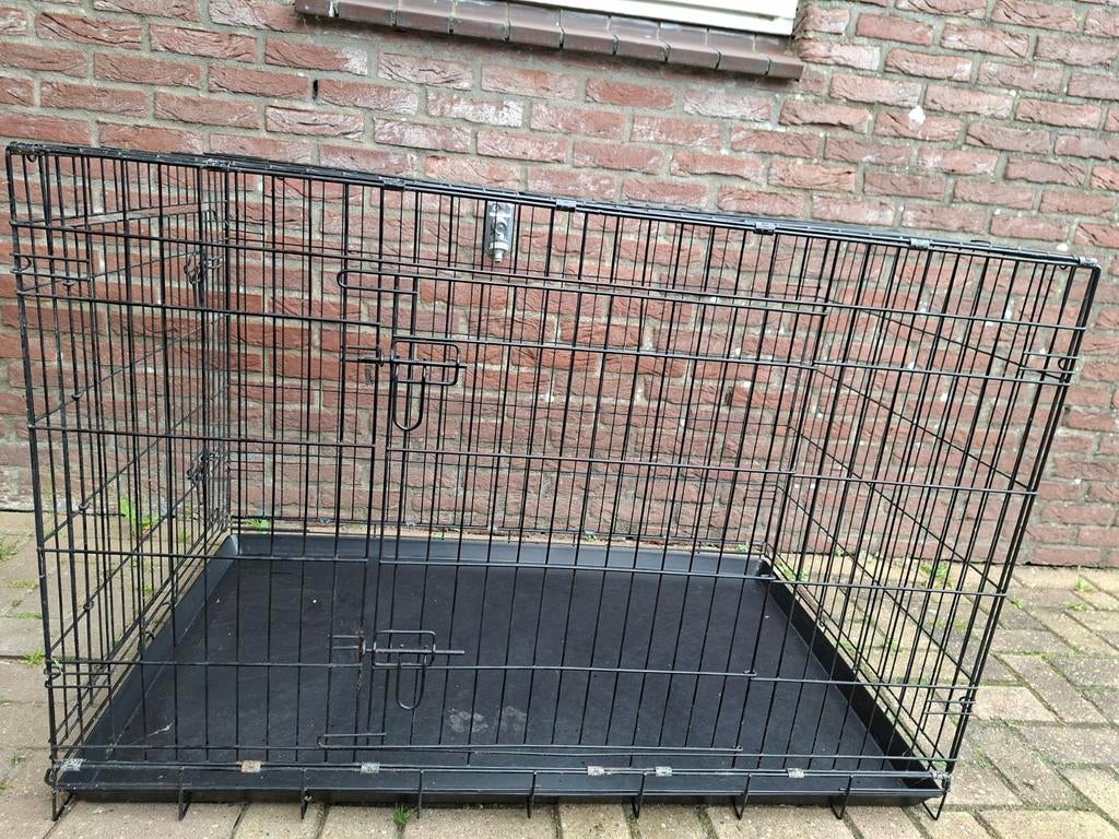 Hondenbench, Ophalen, Zo goed als nieuw, 110 cm of meer, 65 tot 100 cm