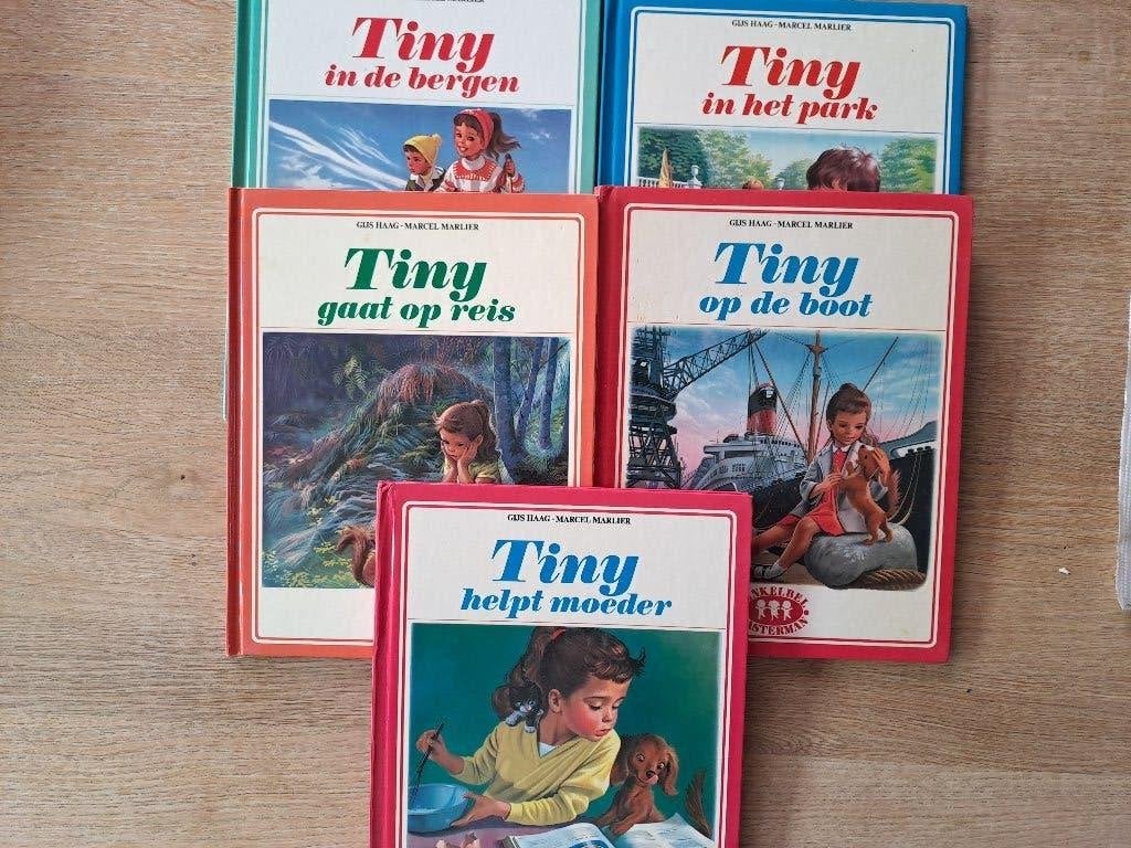 TINY. 5 X. OUDE VERSIE. GIJS HAAG. MARCEL MARLIER., Gelezen, Fictie algemeen, Ophalen of Verzenden, Gijs Haag