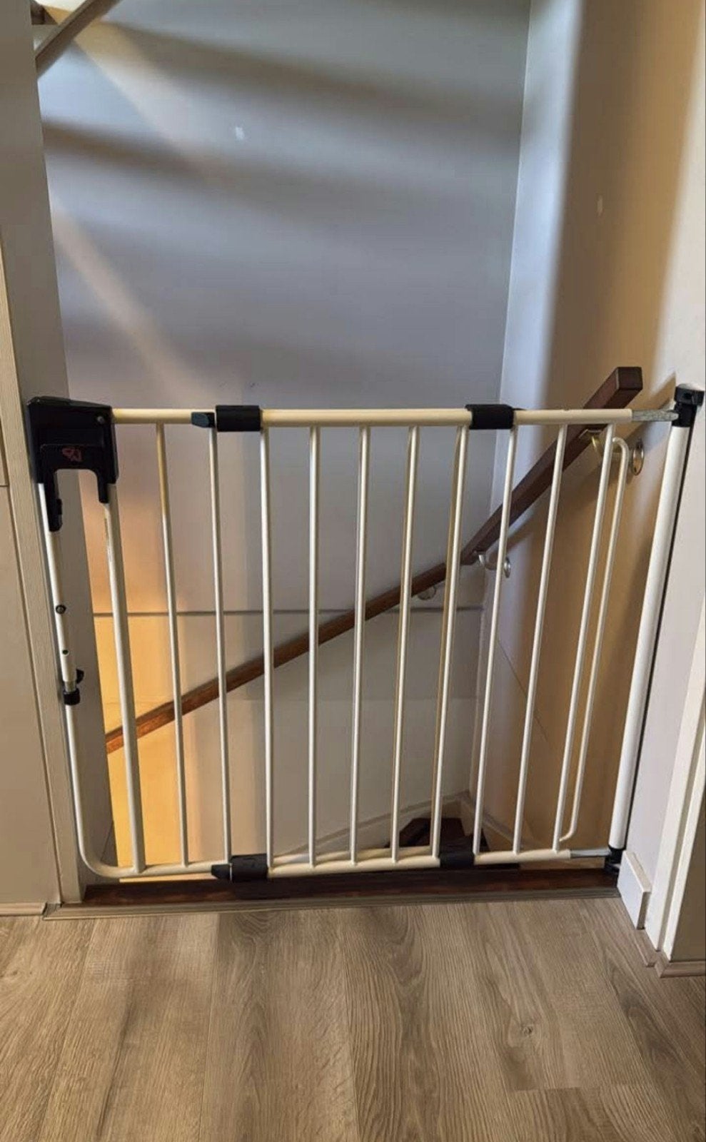 Fenss SafetyDoor traphek, Kinderen en Baby's, Traphekjes, Ophalen, Gebruikt, Klemhekje, Metaal of IJzer