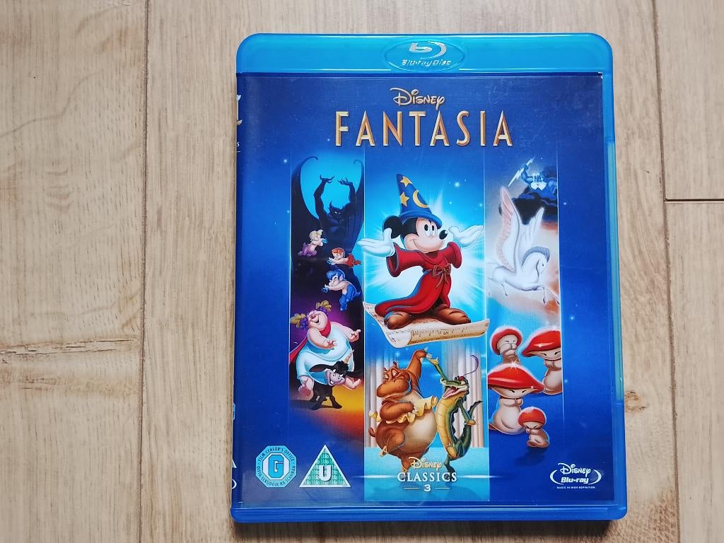 Fantasia Walt Disney Classic Als Nieuw 5 euro, Cd's en Dvd's, Blu-ray, Ophalen of Verzenden, Zo goed als nieuw, Tekenfilms en Animatie